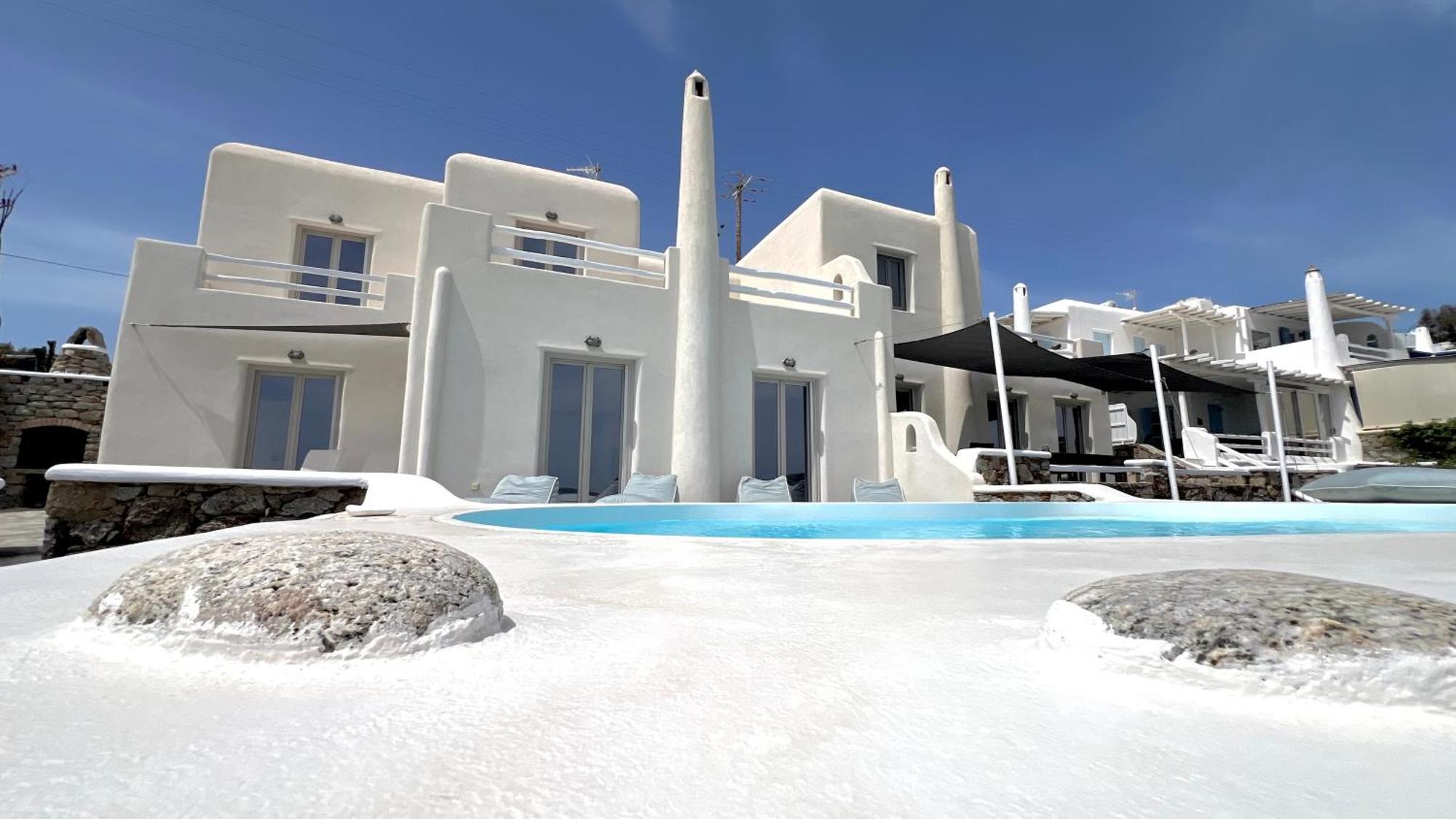 Psarou Summer Villas ภายนอก รูปภาพ