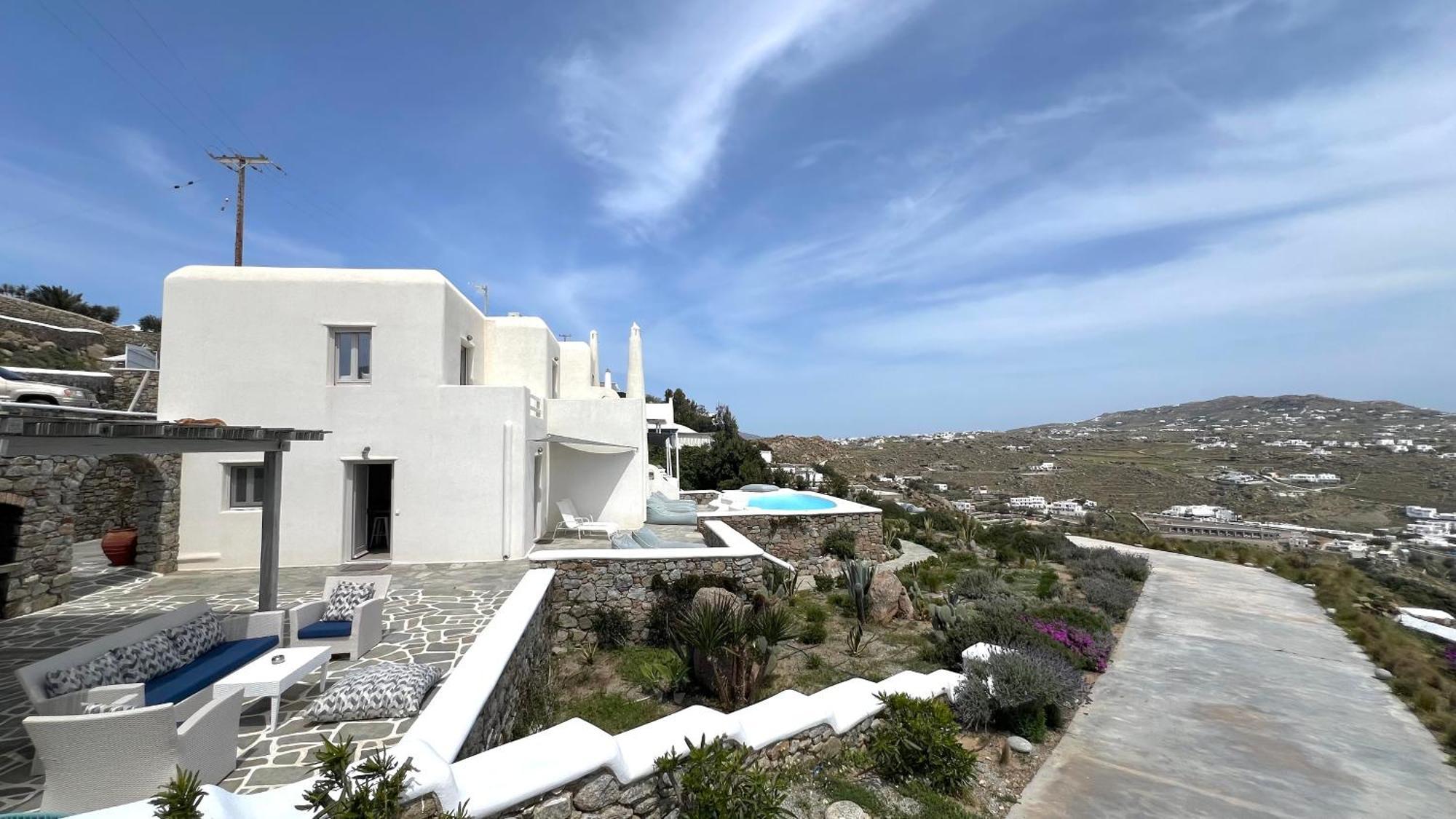 Psarou Summer Villas ภายนอก รูปภาพ